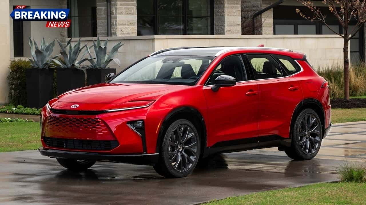 Toyota's Dazzling 2025 Crown Signia SUV Rolls Out